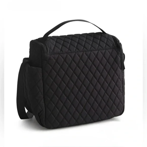 Vera Bradley Lunch Crossbody in Moonless Night (Black) Quilted - Picture 2 of 4